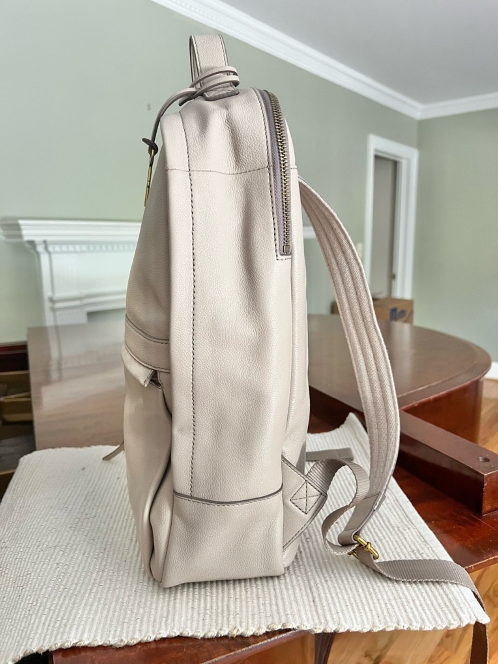 Fossil Sherri Eco Leather Backpack in Greystone - Picture 8 of 15